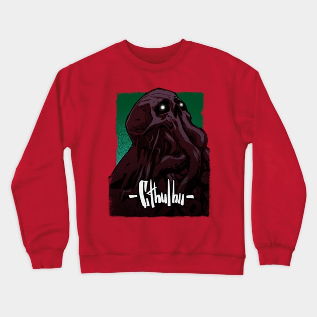 Cthulhu Crewneck Sweatshirt by Kotolevskiy